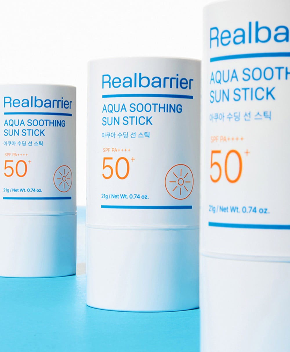 [Real Barrier] Barra solar calmante Auqa SPF50+ PA++++ 21g