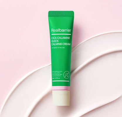 [Real Barrier] Cica Calamine Quick Calming Cream 30ml - Daebak