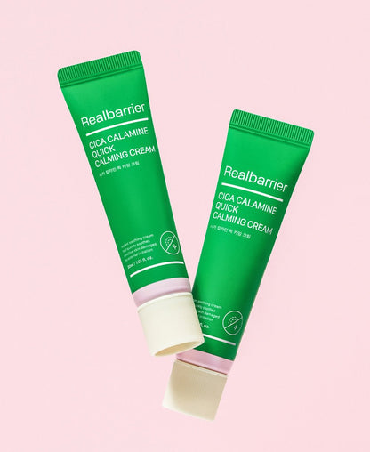 [Real Barrier] Cica Calamine Quick Calming Cream 30ml - Daebak