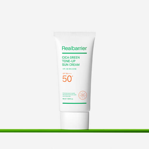 [Real Barrier] Cica Grünton-Sonnencreme SPF 50+ PA++++ 50ml