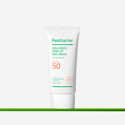 [Real Barrier] Cica Grünton-Sonnencreme SPF 50+ PA++++ 50ml