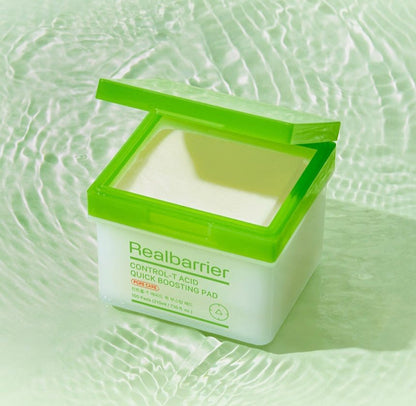 [Real Barrier] CONTROL-T Acid Quick Boosting Pad 210ml/100pads - Daebak