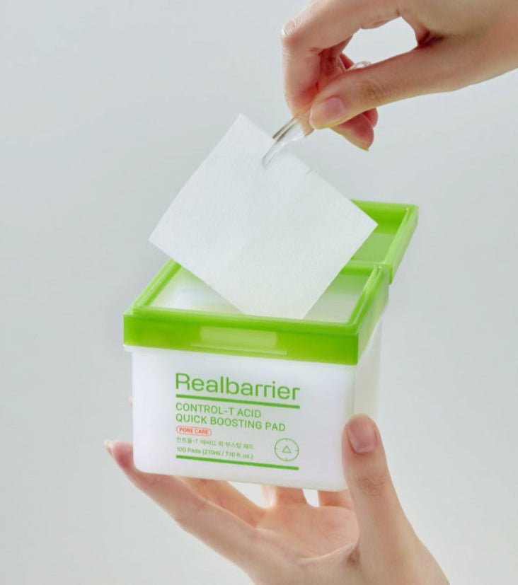 [Real Barrier] CONTROL-T Acid Quick Boosting Pad 210ml/100pads - Daebak