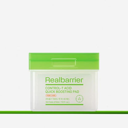 [Real Barrier] CONTROL-T Acid Quick Boosting Pad 210ml/100pads - Daebak