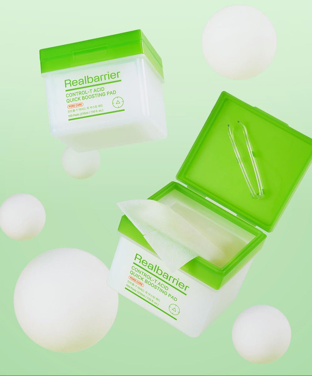 [Real Barrier] CONTROL-T Acid Quick Boosting Pad 210ml/100pads - Daebak