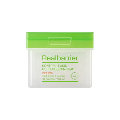 [Real Barrier] CONTROL-T Acid Quick Boosting Pad 210ml/100pads - Daebak