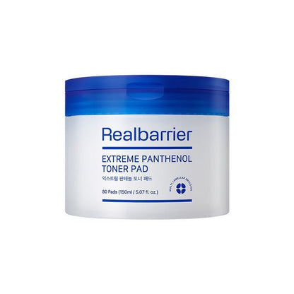 [Real Barrier] Extreme Panthenol Toner Pad 150ml/80P - Daebak