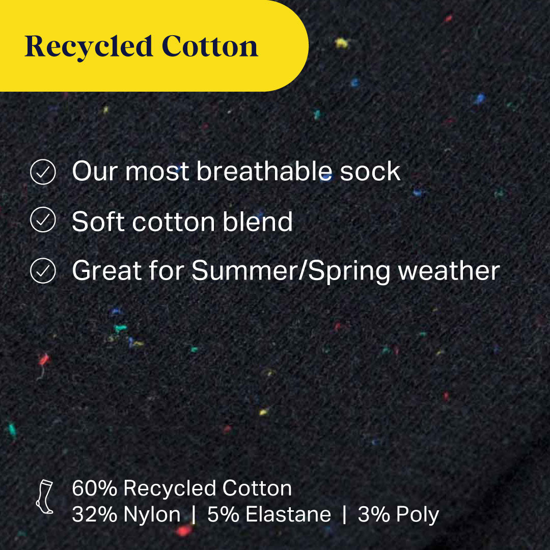 Recycled Cotton Compression Socks - Daebak