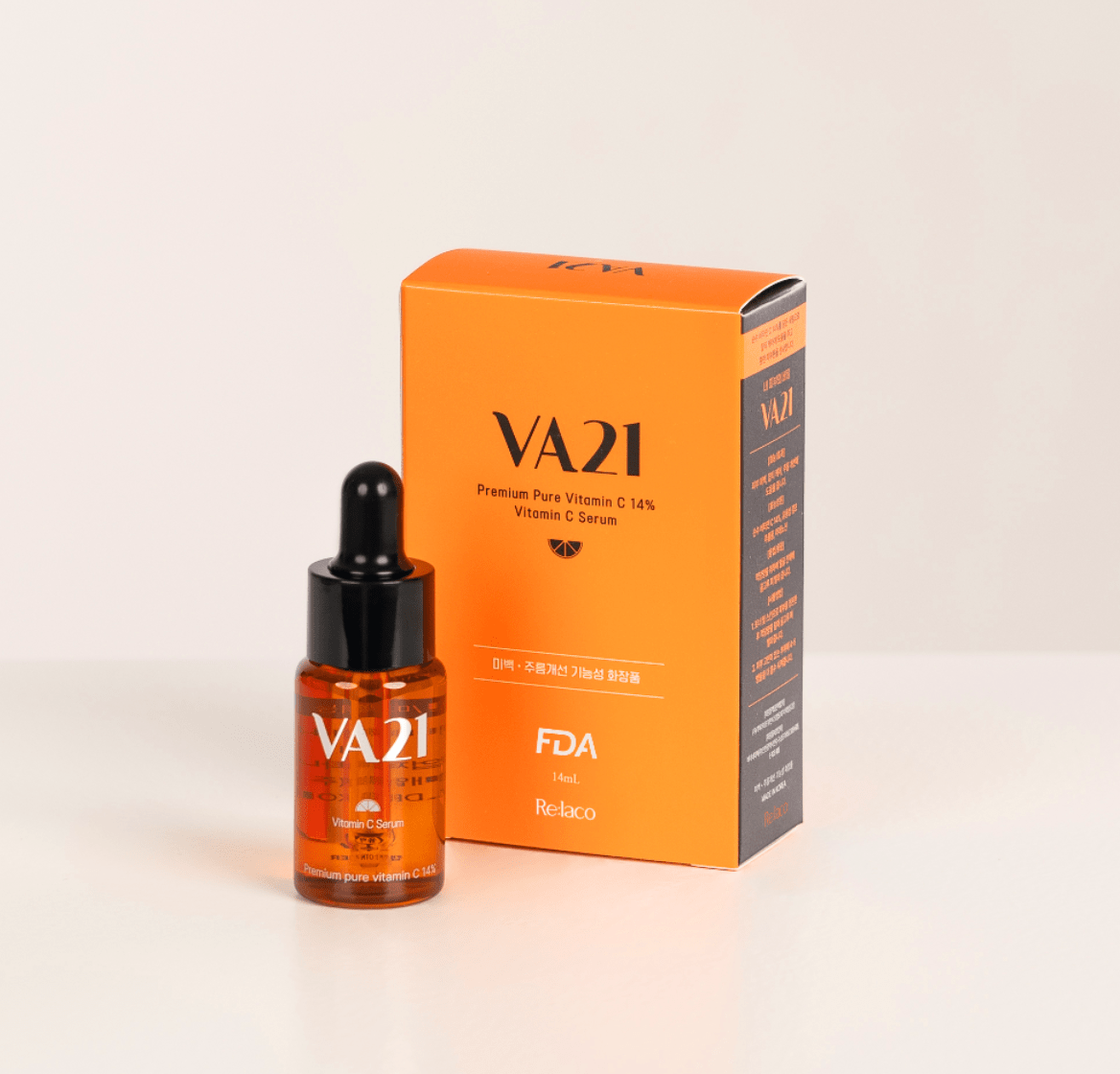 Relaco VA21 PREMIUM PURE VITAMIN C SERUM 14ml - Daebak