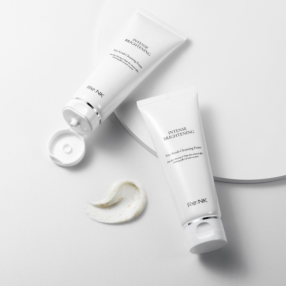 Re:NK Intense Brightening Vita Scrub Cleansing Foam 120ml - Daebak