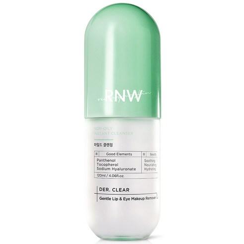 Desmaquillante suave de labios y ojos RNW DER. CLEAR 120ml