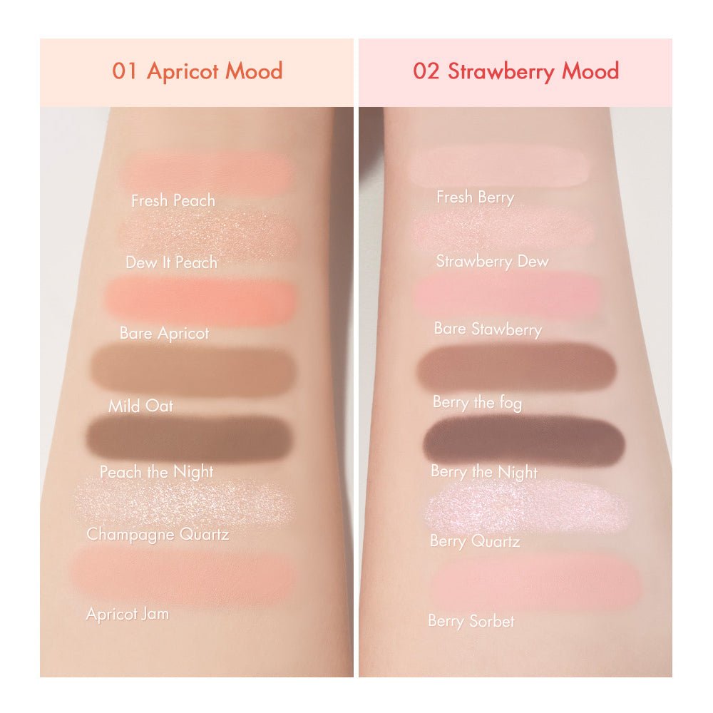 rom&nd Bare Layer Palette 14g/2color - Daebak