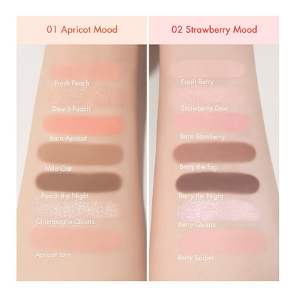 rom&nd Bare Layer Palette 14g/2color - Daebak