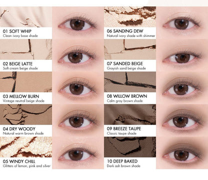 rom&nd BETTER THAN PALETTE SPRING FEVER (2 colors) 6g - Daebak
