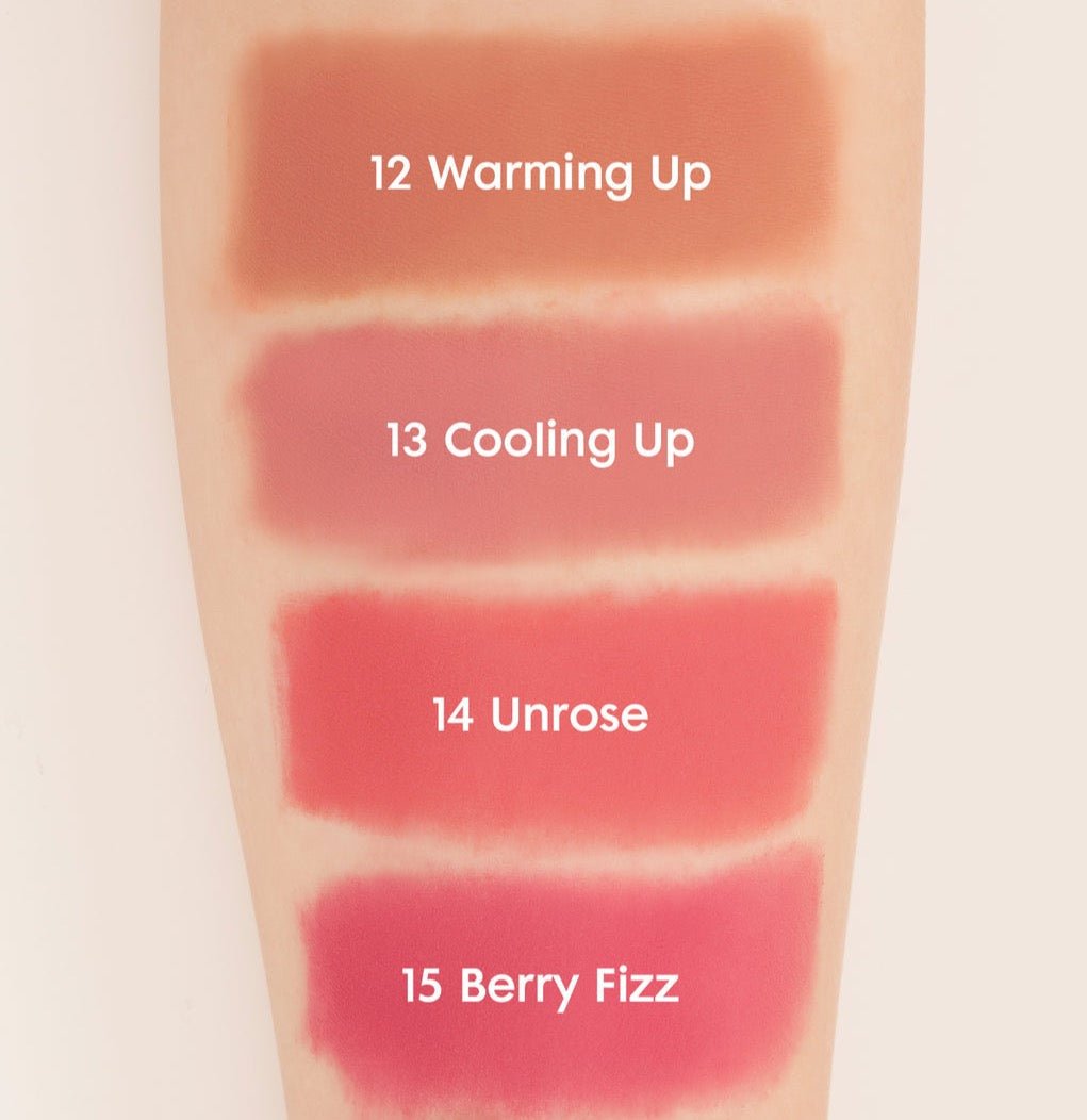 rom&nd Blur Fudge Tint be OVEEER Shade Series (4 Colors) - Daebak