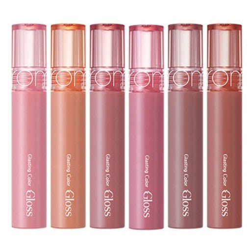 rom&nd Glasting Color Gloss 4g (6 Colors) - Daebak