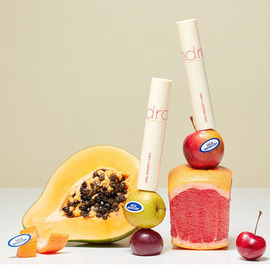 rom&nd JUICY LASTING TINT Milk Grocery Series 28 BARE FIG 29 PAPAYA JAM - Daebak