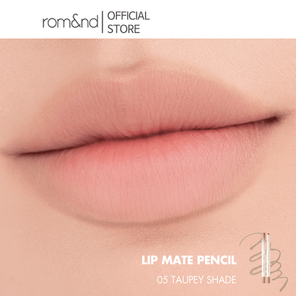 rom&nd Lip Mate Pencil Be Oveeer Shade - Daebak