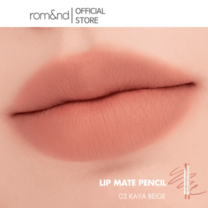 rom&nd Lip Mate Pencil Be Oveeer Shade - Daebak