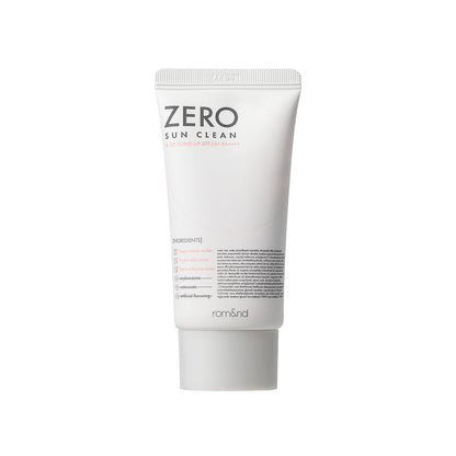 rom&nd ZERO SUN CLEAN 50ml, SPF 50+, PA++++ - Daebak