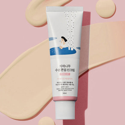 Protector solar hidratante con jugo de abedul y efecto tono uniforme Round Lab 50ml (SPF 50+ PA++++)