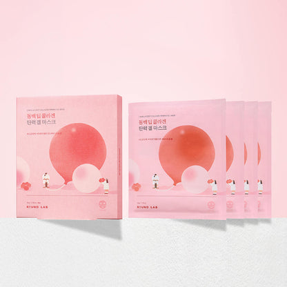 Round Lab Camellia Deep Collagen Firming Gel Mask Sheet 34g X 4ea