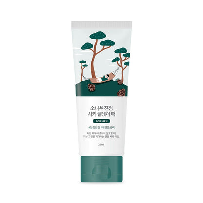 Round Lab For Men Pine Calming Cica Clay Pack 100ml