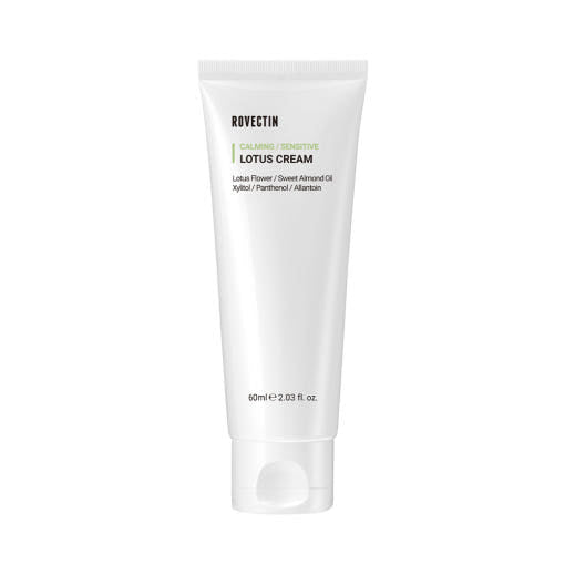 ROVECTIN Calming Sensitive Lotus Cream 60ml - Daebak