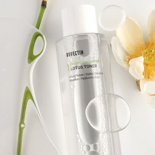 ROVECTIN Calming Sensitive Lotus Toner 200ml - Daebak