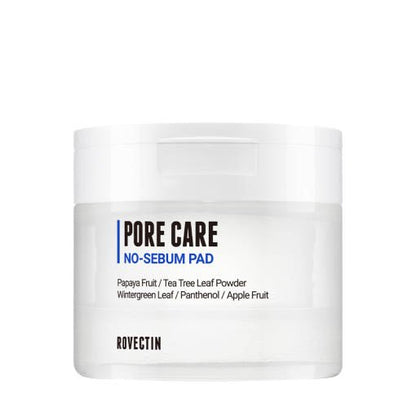 ROVECTIN Pore Care No Sebum Pad 180ml/60ea - Daebak