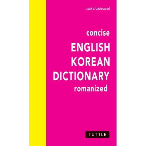 Concise English-Korean Dictionary - Paperback