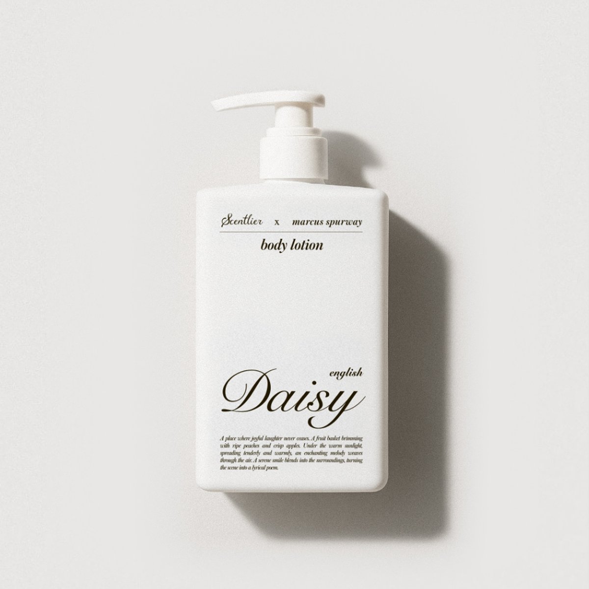 Scentlier English Daisy Perfume Body Lotion 320ml - Daebak