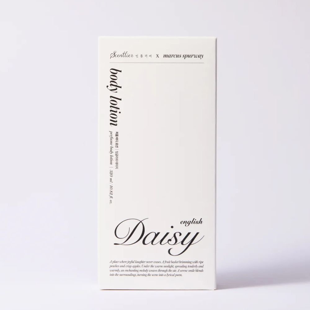 Scentlier English Daisy Perfume Body Lotion 320ml - Daebak