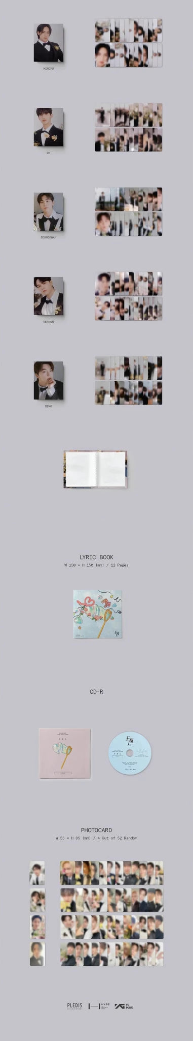SEVENTEEN - FML (10th Mini Album) Carat Ver. - Daebak