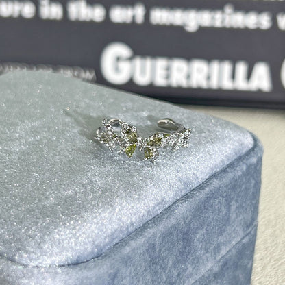 Shiny Diamond Female Cold Wind Simple Korean Style Niche Rings - Daebak