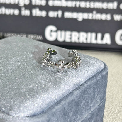 Shiny Diamond Female Cold Wind Simple Korean Style Niche Rings - Daebak