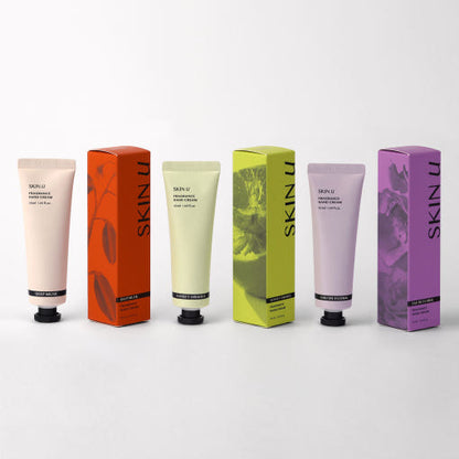 كريم اليدين المعطر SKIN U ‏50ml (3 أنواع)