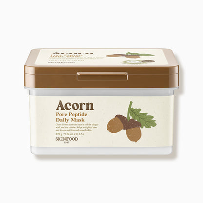 SKINFOOD Masque quotidien Acorn Pore Peptide 270g/30ea