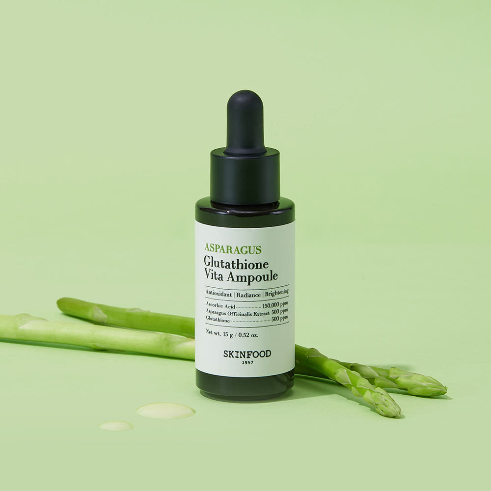 SKINFOOD Asparagus Glutathione Vita Ampoule 15g from Korea