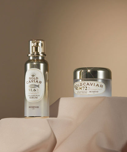 SKINFOOD Crema-maschera al collagene Gold Caviar Plus 50g