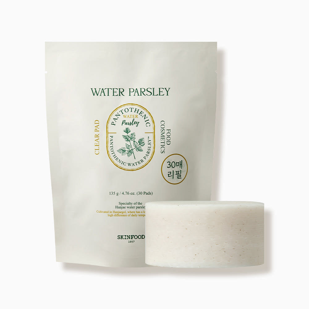 SKINFOOD Pantothensäure-Wasser-Petersilienpads 135g/30pads (Nachfüllpackung)