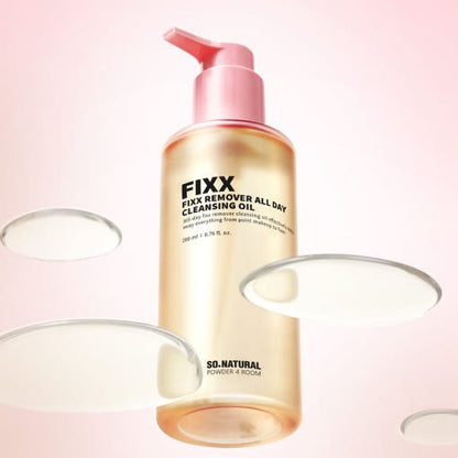 [so natural] FIXX REMOVER ALL DAY CLEANSING OIL 200ml - Daebak