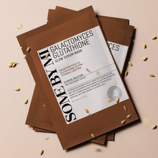 [SOME BY MI] Galactomyces Glutathione Glow Serum Mask Sheet 22g*10ea - Daebak