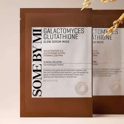 [SOME BY MI] Galactomyces Glutathione Glow Serum Mask Sheet 22g*10ea - Daebak