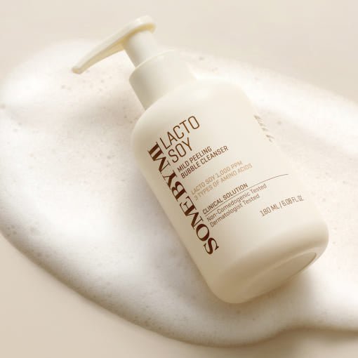 [SOME BY MI] Lacto Soy Mild Peeling Bubble Cleanser 180ml - Daebak