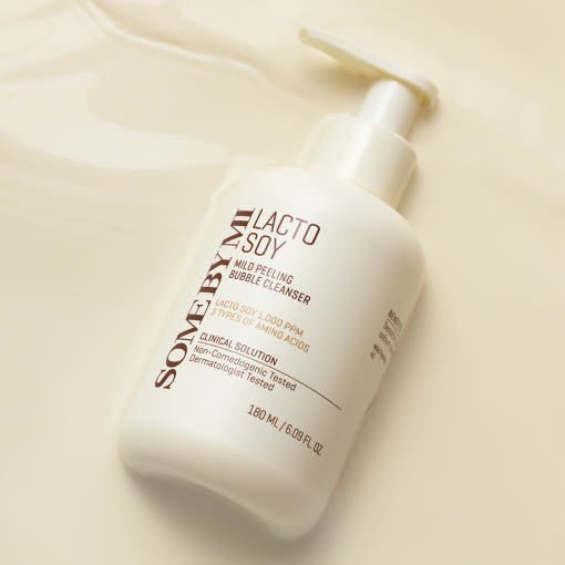 [SOME BY MI] Lacto Soy Mild Peeling Bubble Cleanser 180ml - Daebak