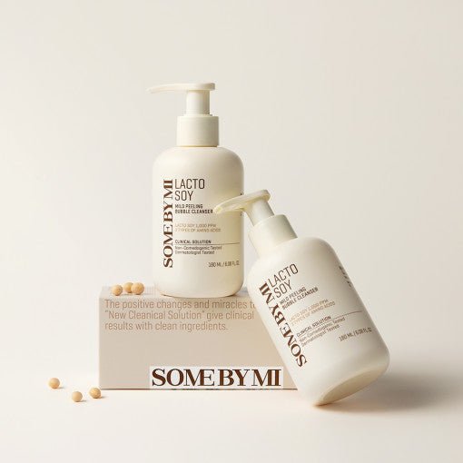 [SOME BY MI] Lacto Soy Mild Peeling Bubble Cleanser 180ml - Daebak