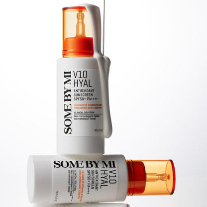 [SOME BY MI] V10 Crème solaire antioxydante à l'acide hyaluronique SPF 50+ PA++++ 40ml
