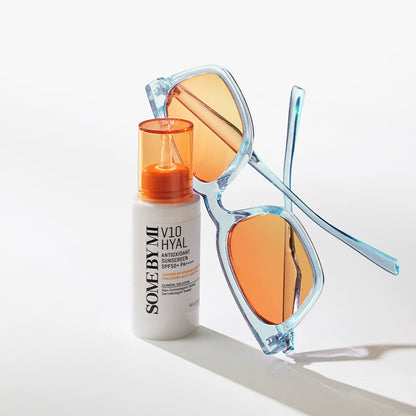 [SOME BY MI] V10 Crème solaire antioxydante à l'acide hyaluronique SPF 50+ PA++++ 40ml