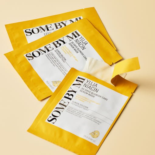 [SOME BY MI] Yuja Niacin Blemish Care Serum Mask 25g*10ea - Daebak